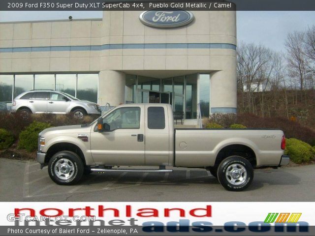 2009 Ford F350 Super Duty XLT SuperCab 4x4 in Pueblo Gold Metallic
