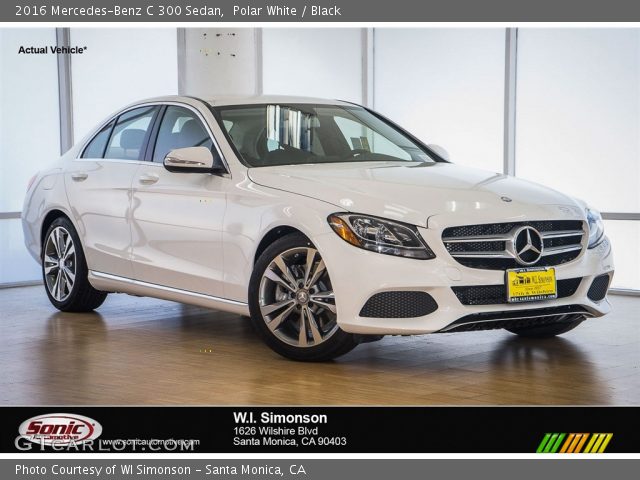 2016 Mercedes-Benz C 300 Sedan in Polar White