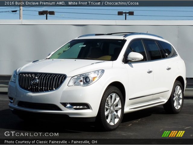 2016 Buick Enclave Premium AWD in White Frost Tricoat