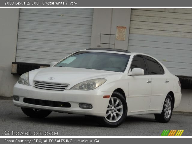 2003 Lexus ES 300 in Crystal White