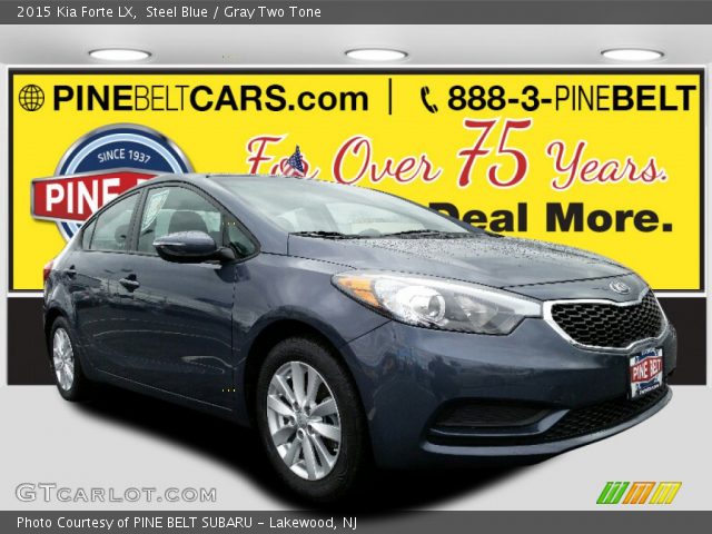 2015 Kia Forte LX in Steel Blue