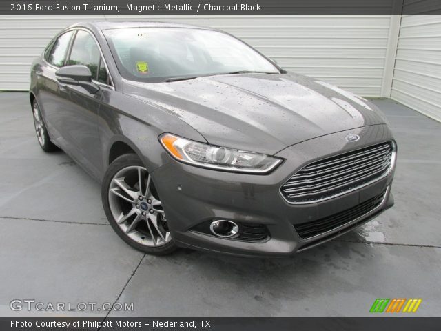 2016 Ford Fusion Titanium in Magnetic Metallic