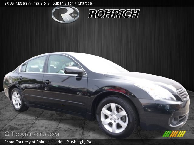 2009 Nissan Altima 2.5 S in Super Black