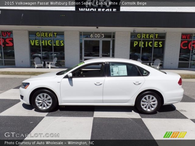 2015 Volkswagen Passat Wolfsburg Edition Sedan in Candy White