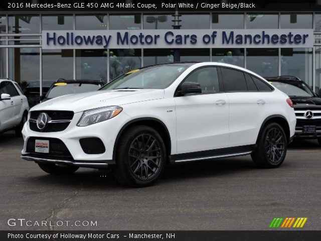 2016 Mercedes-Benz GLE 450 AMG 4Matic Coupe in Polar White