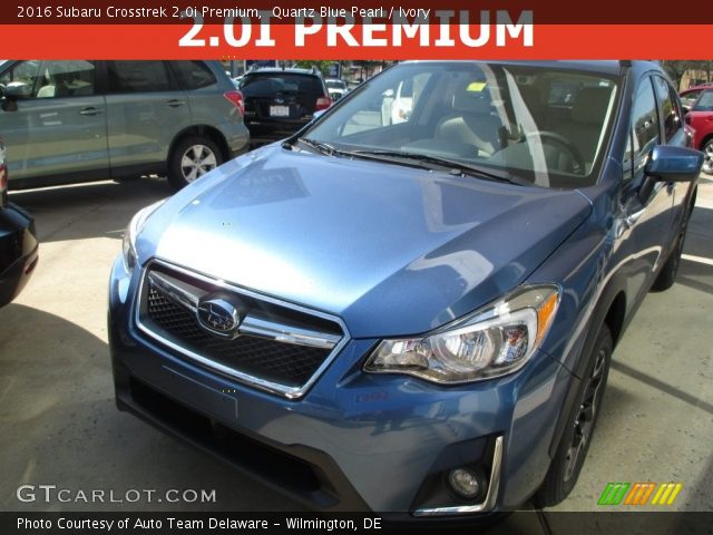 2016 Subaru Crosstrek 2.0i Premium in Quartz Blue Pearl