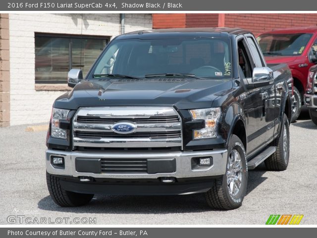 2016 Ford F150 Lariat SuperCab 4x4 in Shadow Black