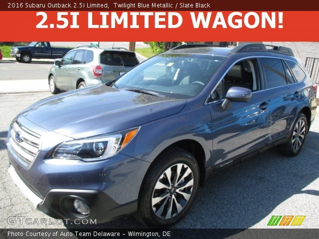 2016 Subaru Outback 2.5i Limited in Twilight Blue Metallic