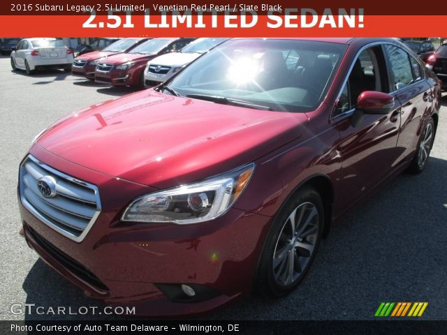 2016 Subaru Legacy 2.5i Limited in Venetian Red Pearl