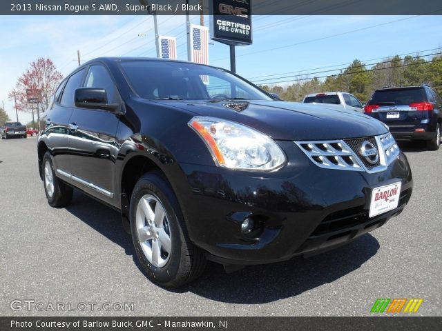 2013 Nissan Rogue S AWD in Super Black