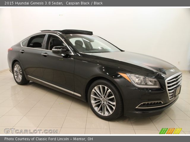 2015 Hyundai Genesis 3.8 Sedan in Caspian Black