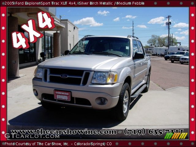 2005 Ford Explorer Sport Trac XLT 4x4 in Silver Birch Metallic