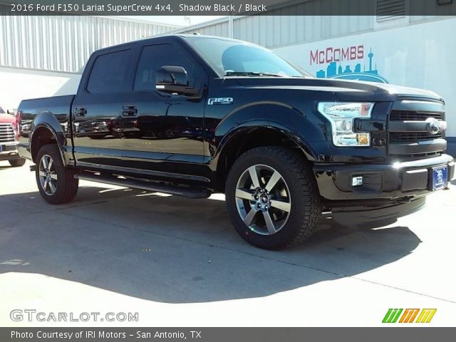 2016 Ford F150 Lariat SuperCrew 4x4 in Shadow Black