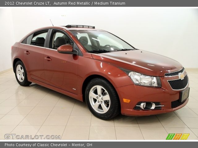 2012 Chevrolet Cruze LT in Autumn Red Metallic