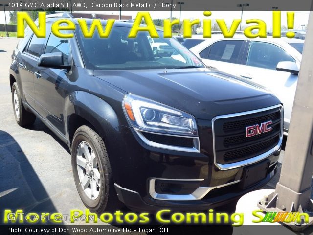 2014 GMC Acadia SLE AWD in Carbon Black Metallic