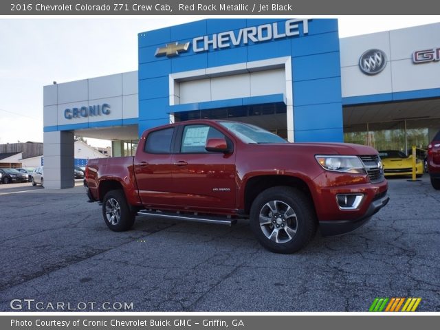 2016 Chevrolet Colorado Z71 Crew Cab in Red Rock Metallic