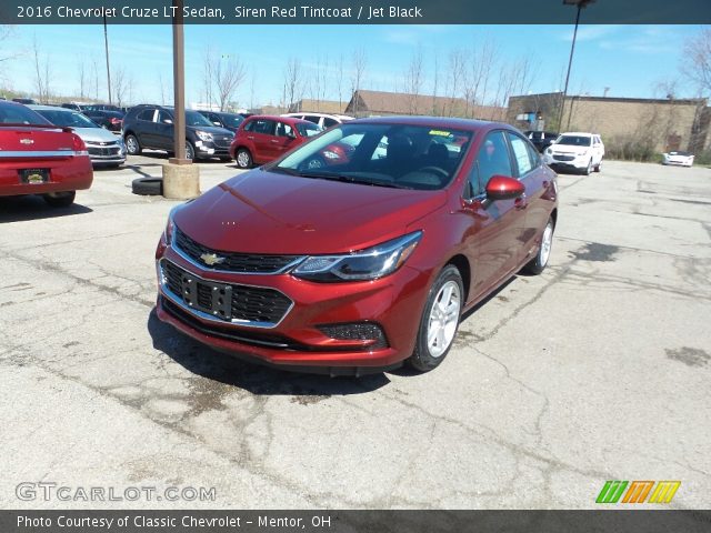 2016 Chevrolet Cruze LT Sedan in Siren Red Tintcoat