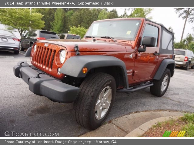 2014 Jeep Wrangler Willys Wheeler 4x4 in Copperhead