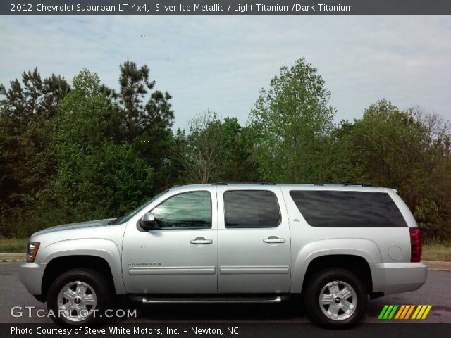 2012 Chevrolet Suburban LT 4x4 in Silver Ice Metallic