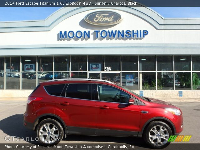 2014 Ford Escape Titanium 1.6L EcoBoost 4WD in Sunset
