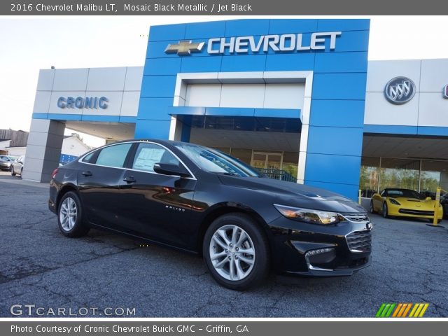 2016 Chevrolet Malibu LT in Mosaic Black Metallic