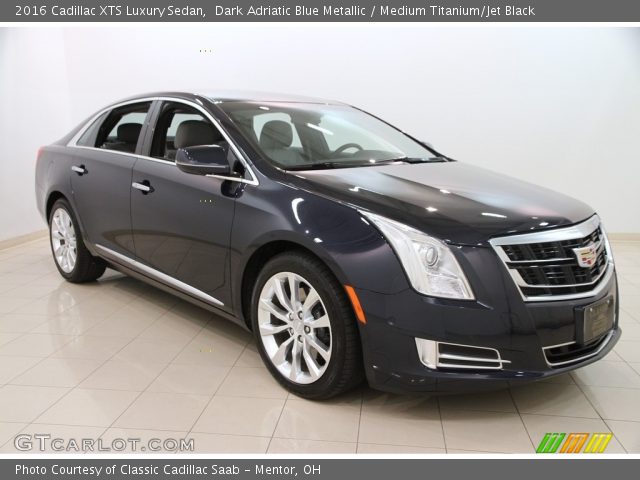 2016 Cadillac XTS Luxury Sedan in Dark Adriatic Blue Metallic