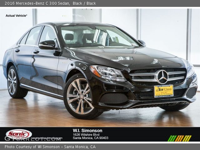 2016 Mercedes-Benz C 300 Sedan in Black