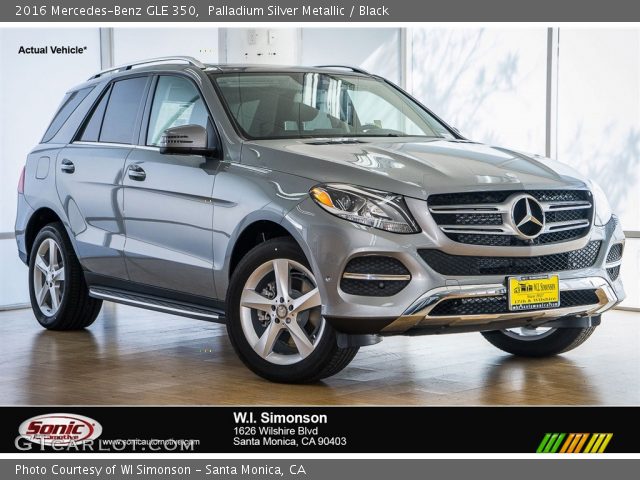2016 Mercedes-Benz GLE 350 in Palladium Silver Metallic