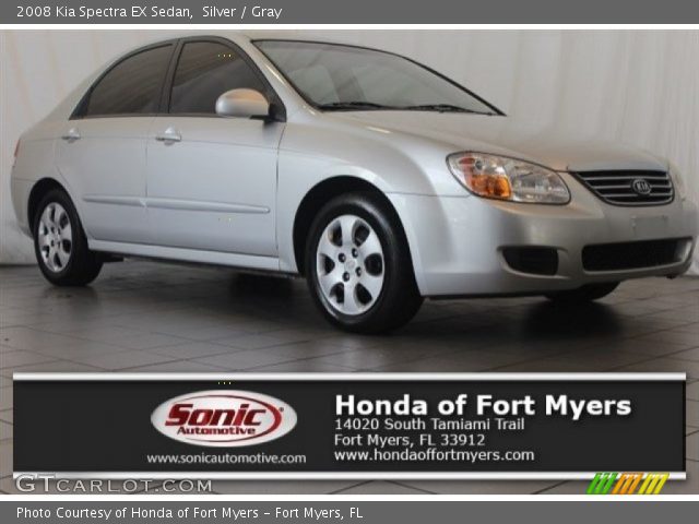 2008 Kia Spectra EX Sedan in Silver