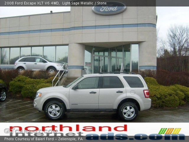 2008 Ford Escape XLT V6 4WD in Light Sage Metallic