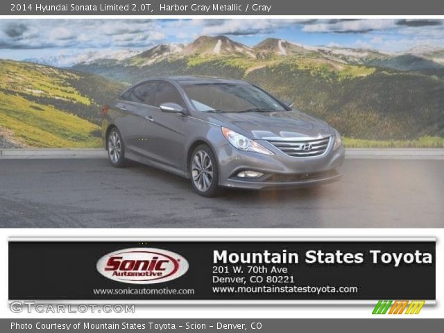 2014 Hyundai Sonata Limited 2.0T in Harbor Gray Metallic