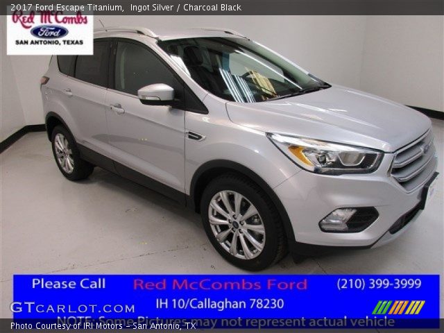 2017 Ford Escape Titanium in Ingot Silver