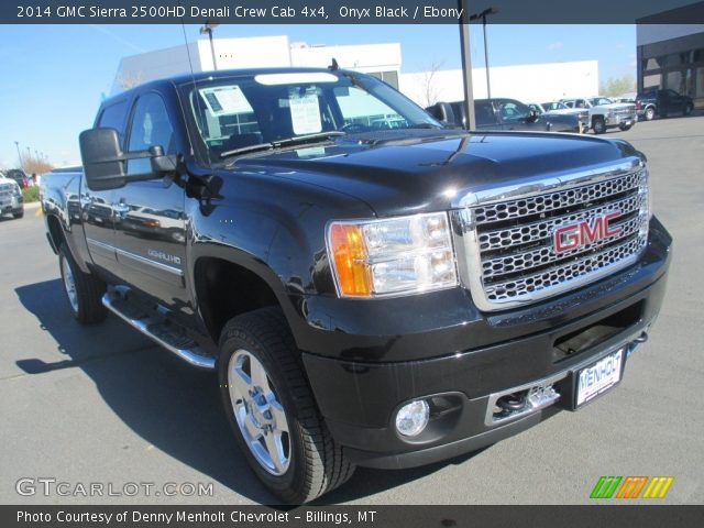 2014 GMC Sierra 2500HD Denali Crew Cab 4x4 in Onyx Black