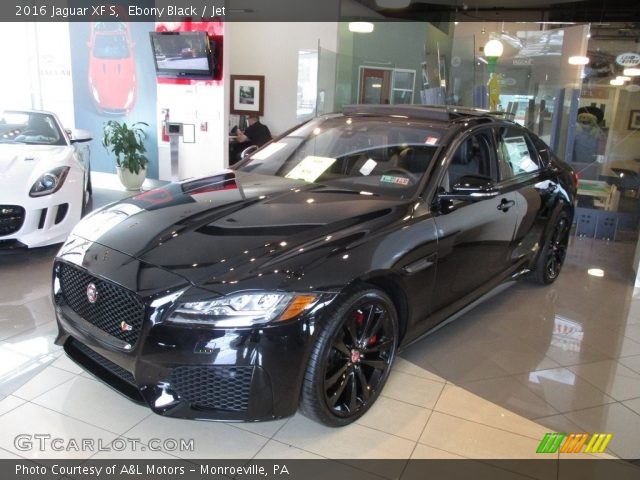 2016 Jaguar XF S in Ebony Black