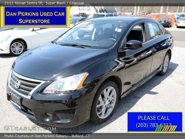 2013 Nissan Sentra SR in Super Black