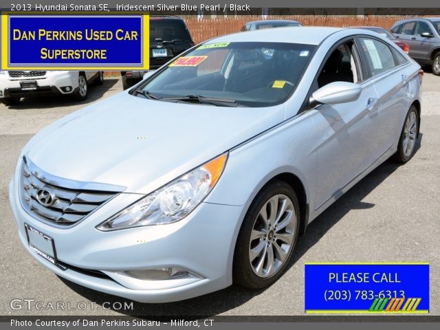 2013 Hyundai Sonata SE in Iridescent Silver Blue Pearl