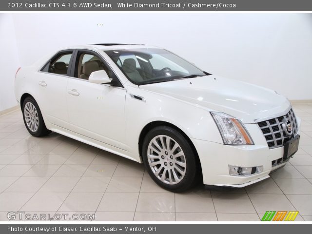 2012 Cadillac CTS 4 3.6 AWD Sedan in White Diamond Tricoat