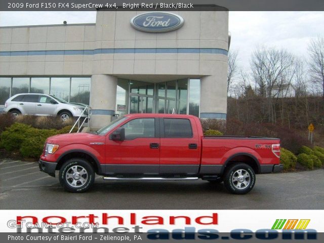 2009 Ford F150 FX4 SuperCrew 4x4 in Bright Red