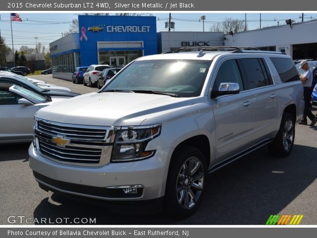 2015 Chevrolet Suburban LTZ 4WD in Silver Ice Metallic