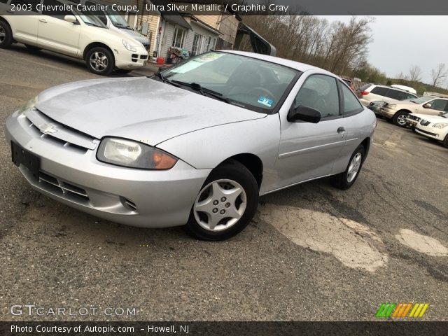 2003 Chevrolet Cavalier Coupe in Ultra Silver Metallic