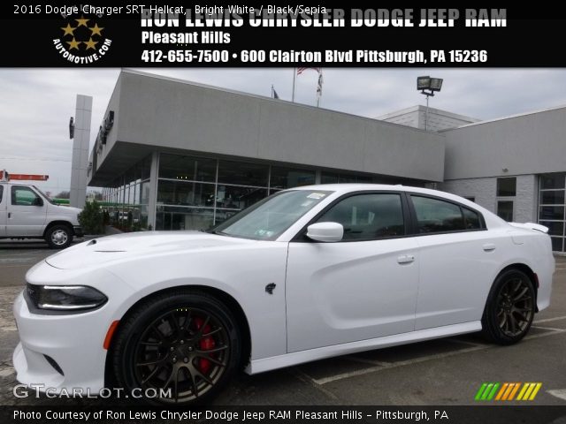 2016 Dodge Charger SRT Hellcat in Bright White