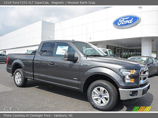 2016 Ford F150 XLT SuperCab in Magnetic