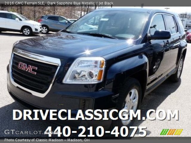 2016 GMC Terrain SLE in Dark Sapphire Blue Metallic