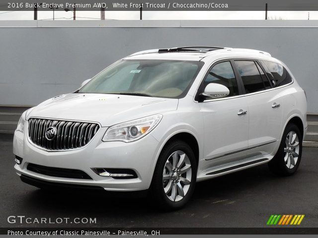 2016 Buick Enclave Premium AWD in White Frost Tricoat