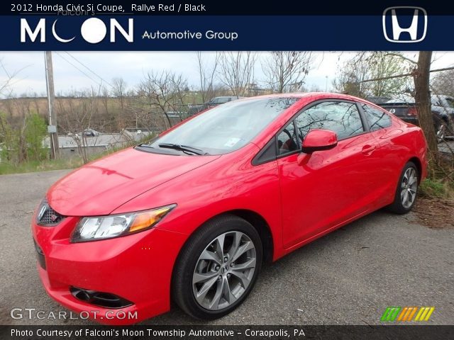 2012 Honda Civic Si Coupe in Rallye Red