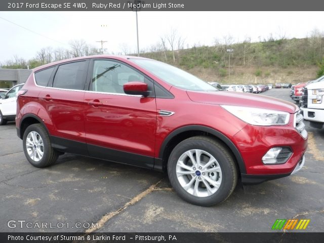 2017 Ford Escape SE 4WD in Ruby Red