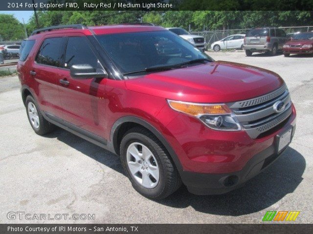 2014 Ford Explorer FWD in Ruby Red