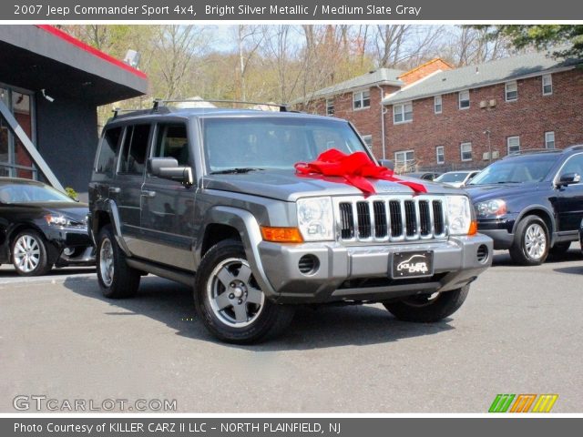 2007 Jeep Commander Sport 4x4 in Bright Silver Metallic