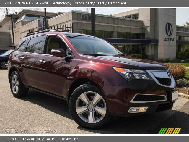 2013 Acura MDX SH-AWD Technology in Dark Cherry Pearl