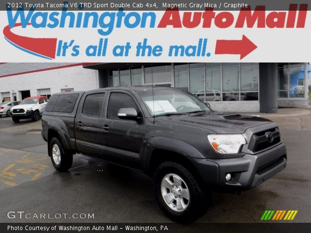 2012 Toyota Tacoma V6 TRD Sport Double Cab 4x4 in Magnetic Gray Mica